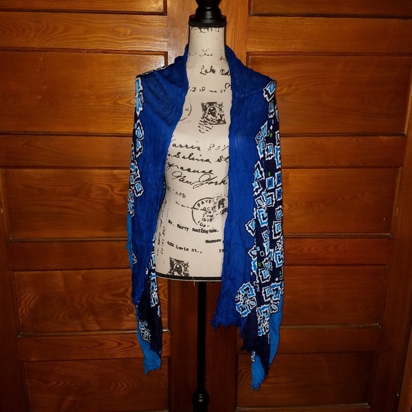 Blue Scarf - Picture 3 of 4